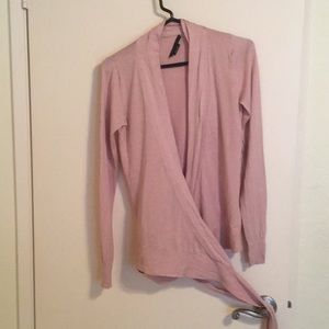 BCBG wrap sweater